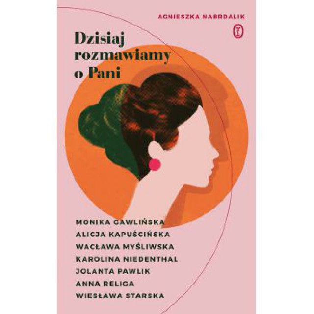 okładka książki "Dzisiaj rozmawiamy o Pani" Agnieszki Nabrdalik