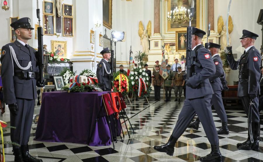Uroczystości pogrzebowe gen. Ścibor-Rylskiego