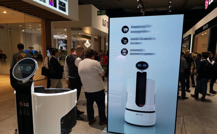Robot zakupowy LG