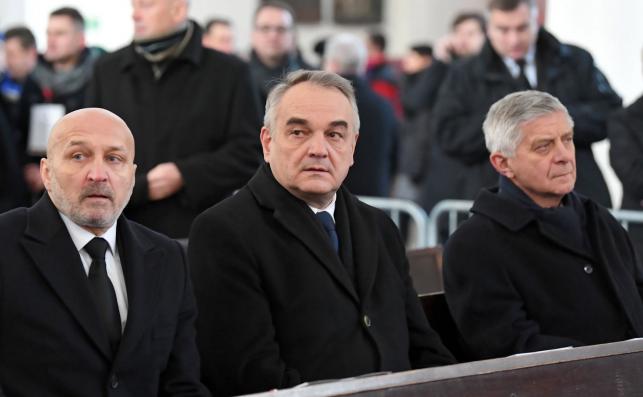 Kazimierz Marcinkiewicz, Waldemar Pawlak i Marek Belka