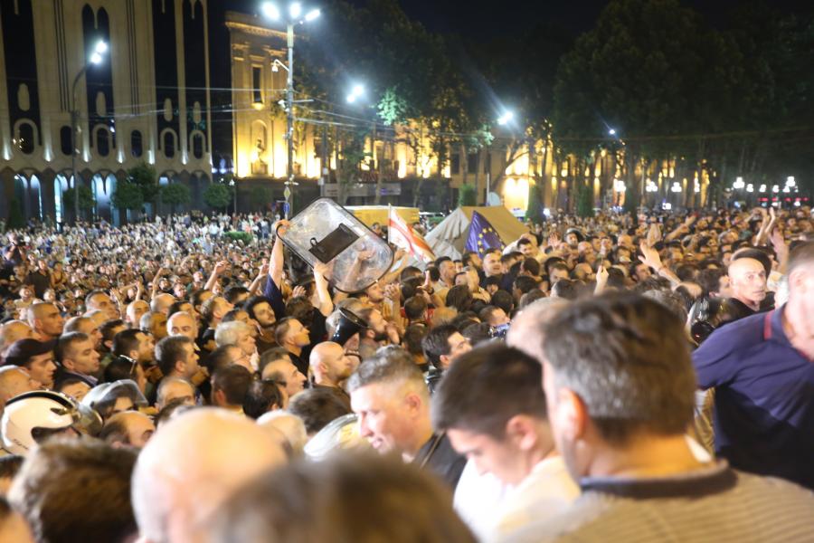 Protesty w Gruzji