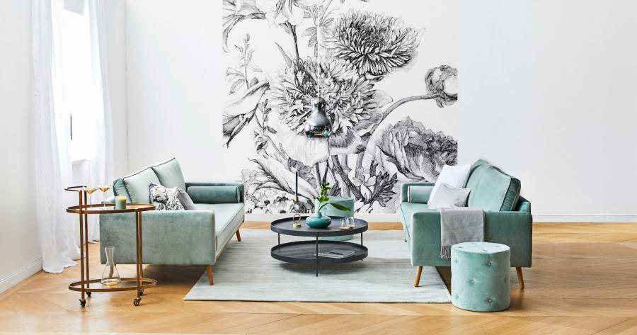 3. Sofa + dwa fotele to najwygodniejszy zestaw wypoczynkowy_zdjęcie aranżacyjne Westwing