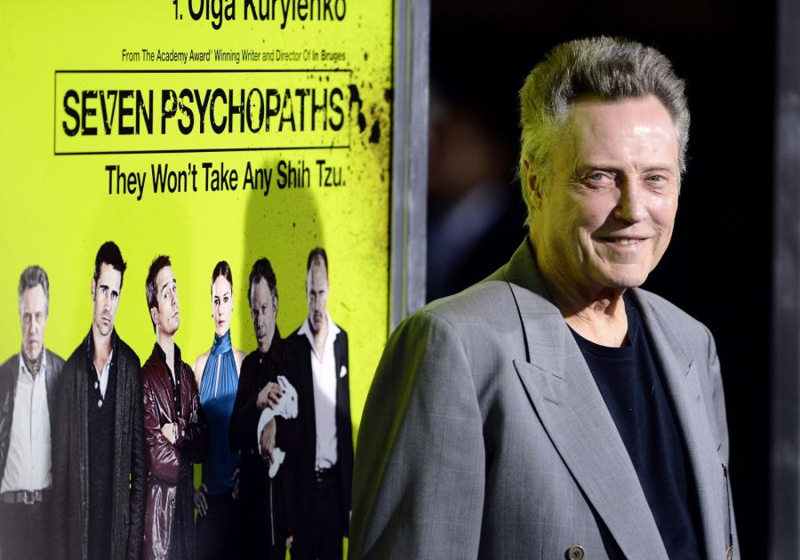 Christopher Walken na premierze "Siedmiu psychopatów"