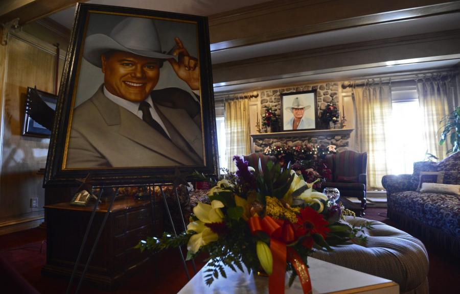 Wnętrze domu na Southfork Ranch, gdzie kręcony był serial "Dallas"