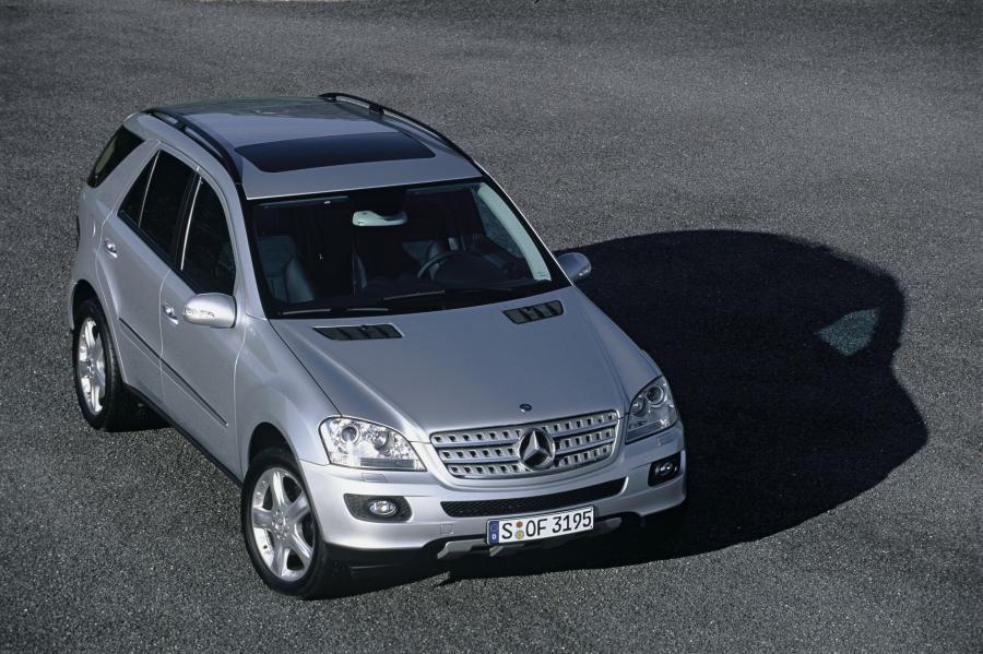 Mercedes klasy M - 105. miejsce w kategorii aut 6-7 letnich