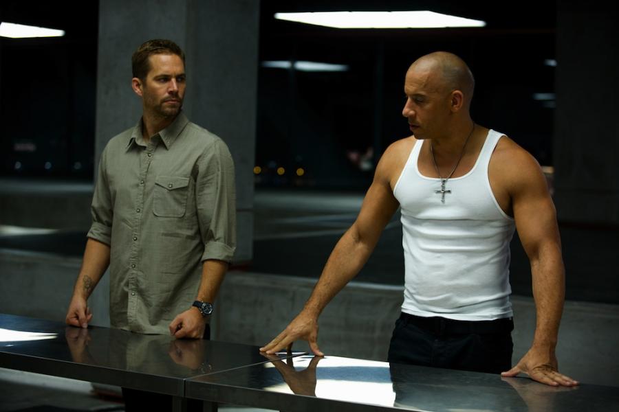 Paul Walker i Vin Diesel w filmie "Szybcy i wściekli 6"