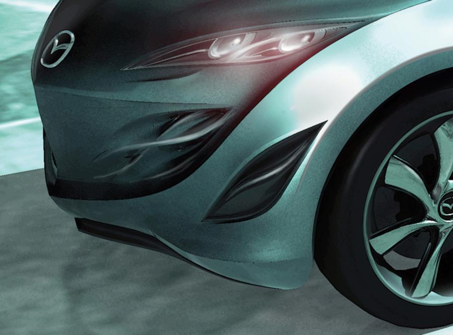 Mazda Kiyora to mały i lekki miejski samochodzik