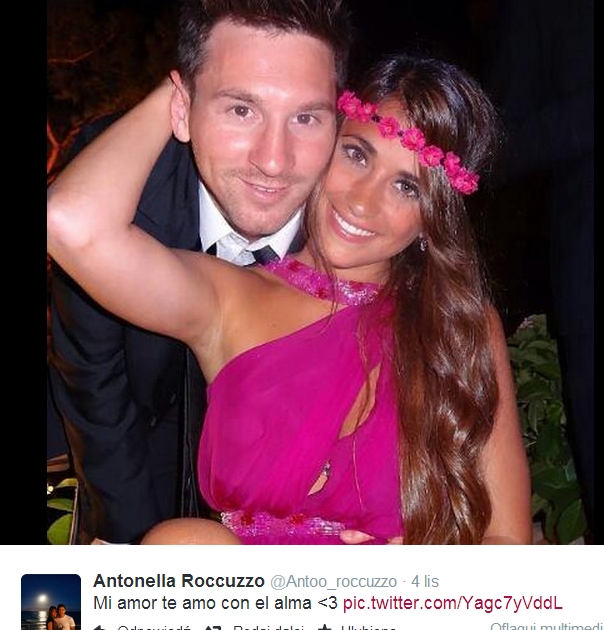 Antonella Roccuzzo i Lionel Messi