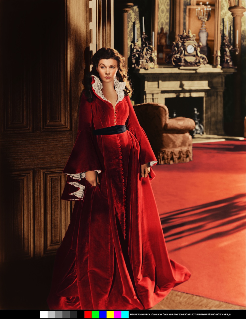 Vivien Leigh w filmie "Przeminęło z wiatrem"