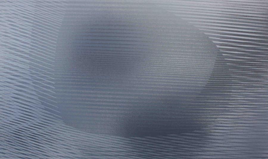 Interferencje I, akryl na płótnie, 150x90 cm