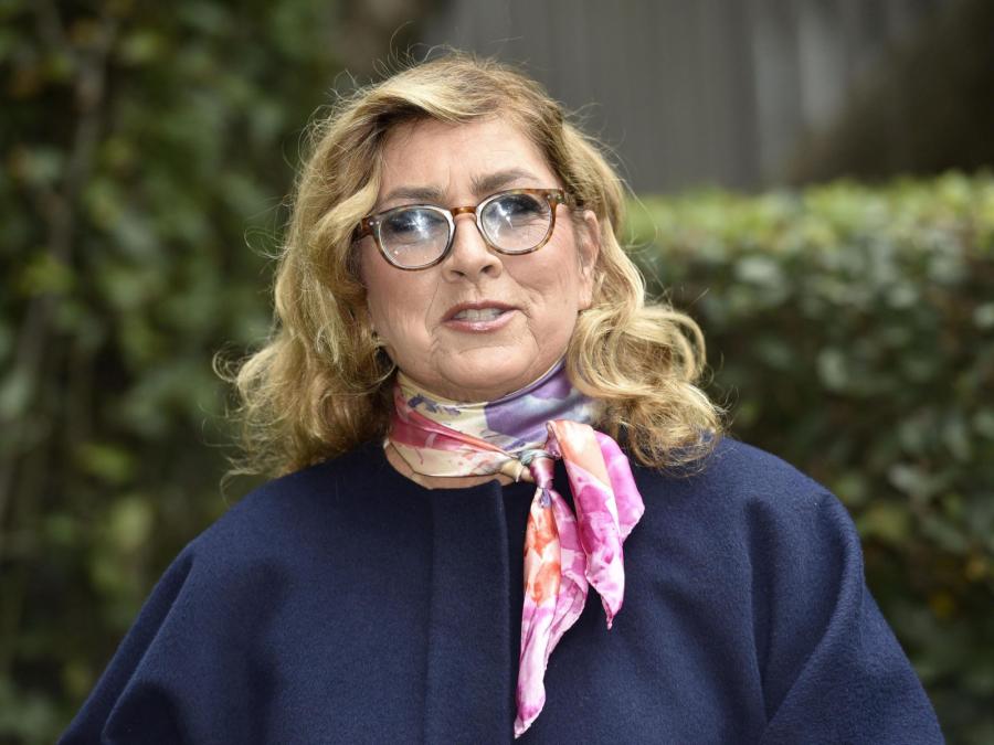 Przemija uroda w nas... Romina Power w Rzymie (20.01.2016)