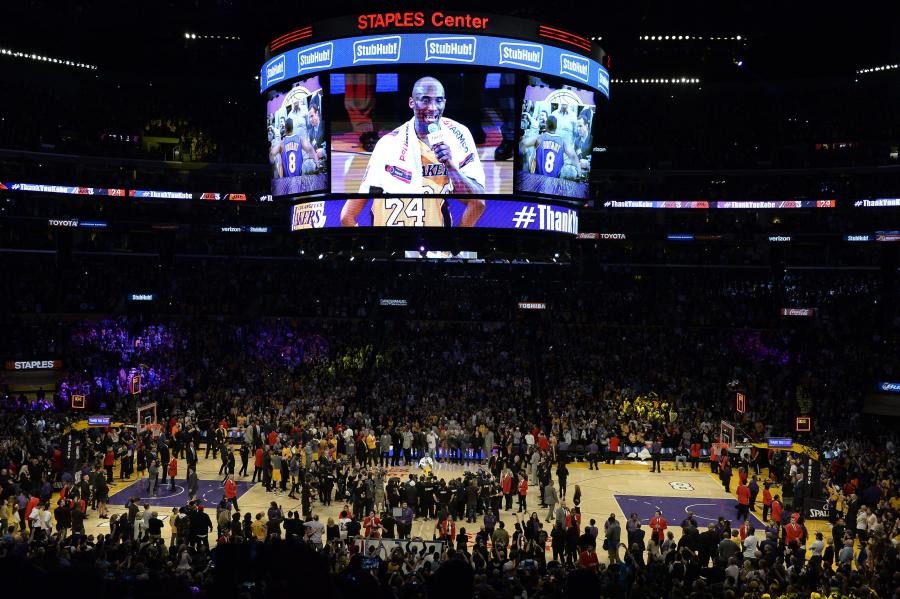Kobe Bryant rozegrał ostatni mecz