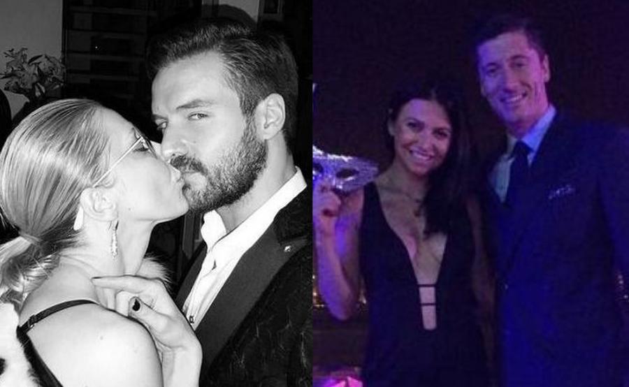 Katarzyna Warnke i Piotr Stramowski, Anna i Robert Lewandowscy